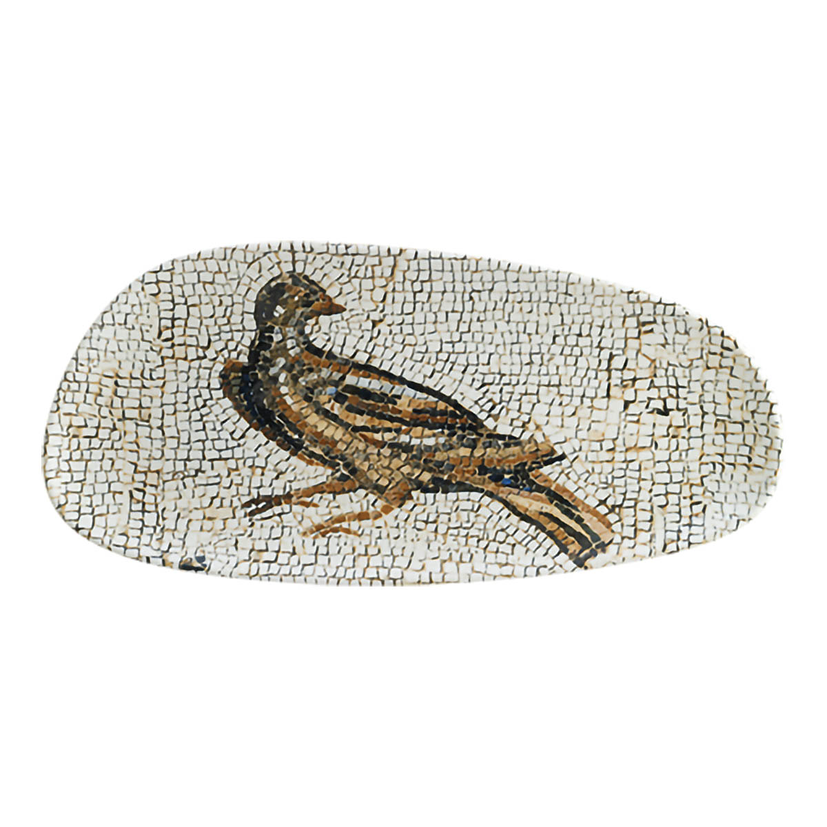 Bonna Porselen Mezopotamya Kuş Vago Dikdörtgen Tabak 36 cm – S-MT-MZPPJVAO36DT Servis Tabakları Mezopotamya 3